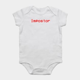 Impostor Among Us Baby Bodysuit